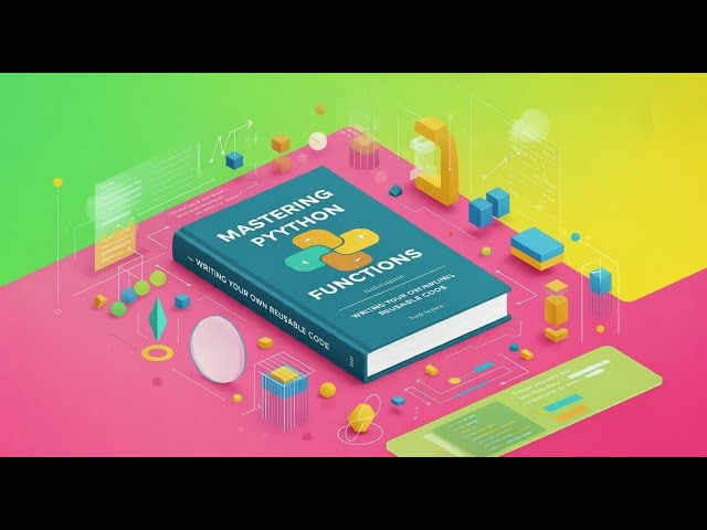 Python #7 - Mastering Python Functions: Writing Your Own Reusable Code  #coding #pythonforbeginners