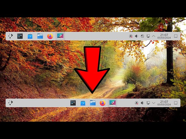 How To Center Panel / Taskbar Icons - KDE Plasma 6.0 (FOR OLDER VERSIONS)