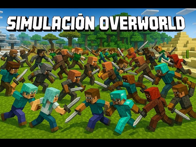 evento simulacion 40 jugadores en el OverWorld