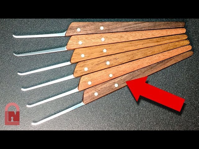 Making Beautiful Custom Lock Picks