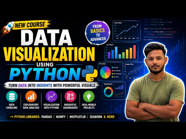 Introduction to Data Visualization Using Python | #datavisualization #python