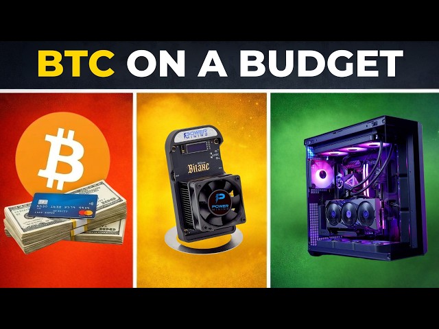 Stack Bitcoin on a Budget in 2026 | 3 Realistic Methods