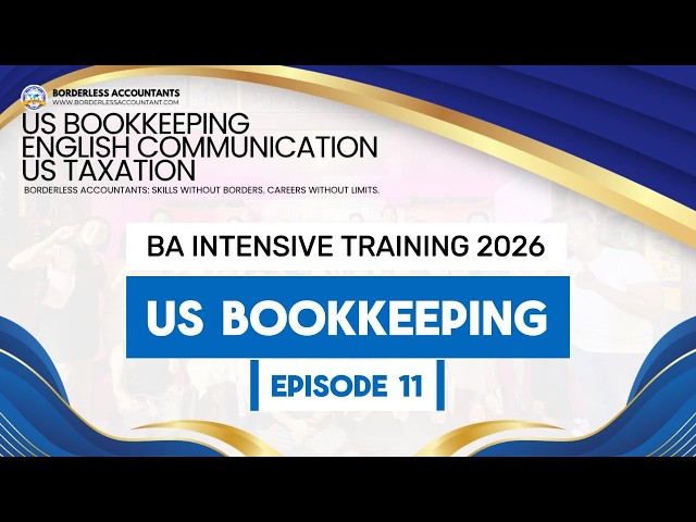 Episode 11 - Bookkeeping in Excel, Vlookup and Basic IF functionality.