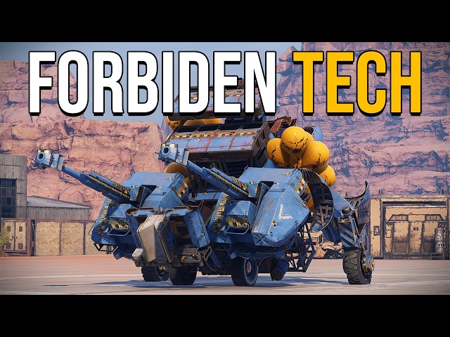 Crossout Tech That Was Never Meant To Be Discovered