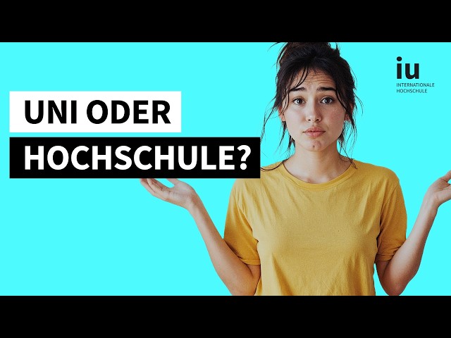 Hochschule vs. Universität: Was sind die Unterschiede? | IU Internationale Hochschule