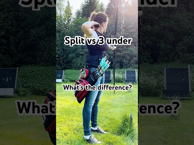 Split vs 3 under finger tab |  Gap shooting