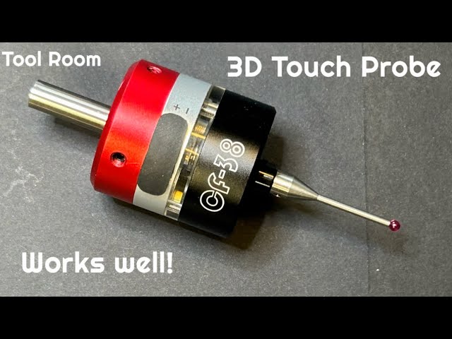 3D Touch Probe - Cerca Bordi 3D elettronico - Setup e test run