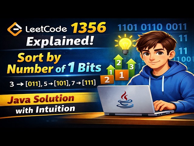 Leetcode 1356. Sort Integers by The Number of 1 Bits