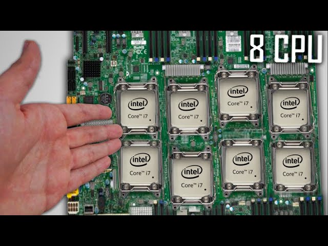 Using 8 Processors in a PC