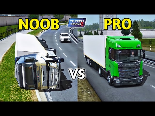Truckers Of Europe 3 Pro vs Noob