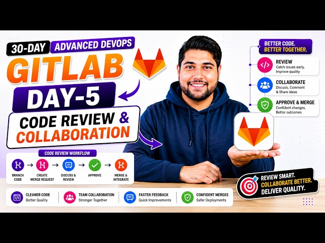 Day-5 | Code review & Collaboration In GitLab | 30 Days Of GitLab DevOps
