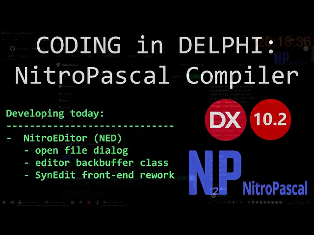 CODING in DELPHI: NitroPascal Compiler | p.5