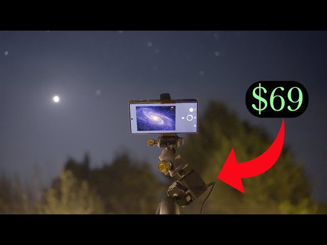 This £69 Star tracker mount lets you take INCREDIBLE Deep sky images with your SMARTPHONE!? 🤯✨🤳🏼