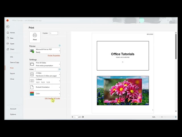 How to Create Printable Handouts in PowerPoint