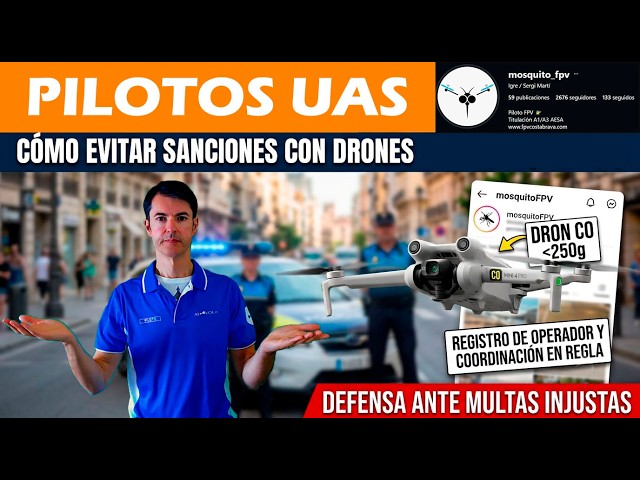 Drone pilot sanctioned | Unfair fines | How to defend ourselves? #drones #fines #aesa
