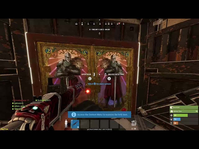 Online raid defense against richest team on server