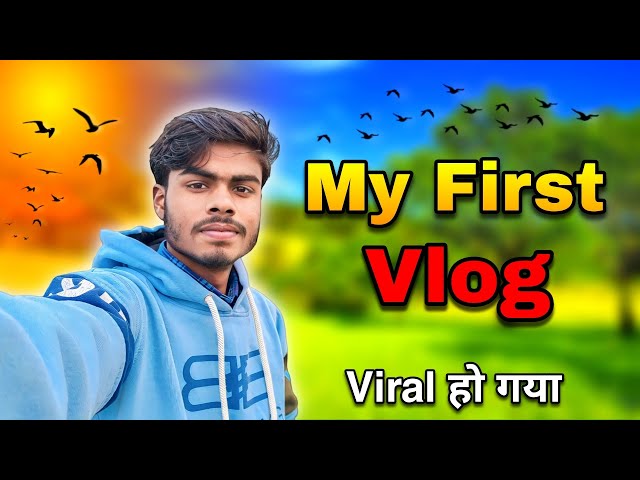 My First Vlog 😂 || My First Vlog Video 2026 || Ritesh Raahi Vlogs