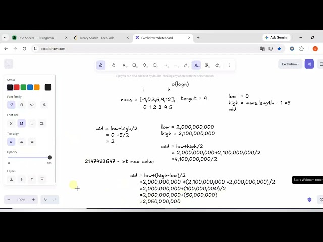 Binary Search in Java🔥 | LeetCode 704 Explained with Dry Run | DSA Series