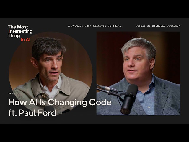 "Code Was Never Truly the Hard Part." Programmer Paul Ford on What AI Revealed About Software