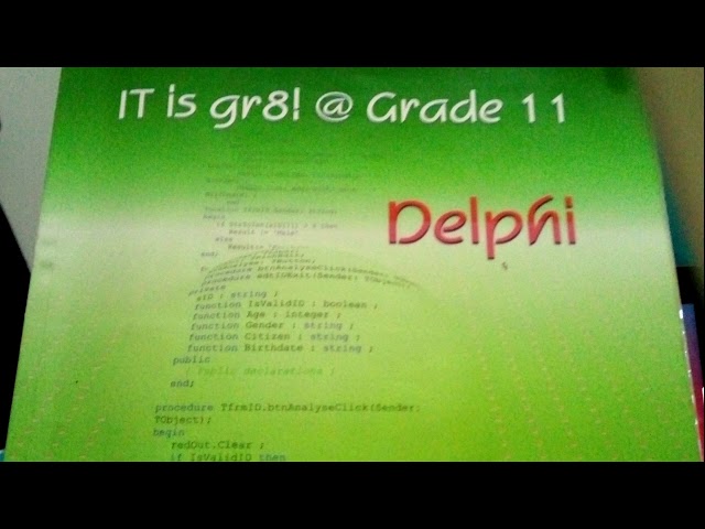 Starting with Delphi - Delphi tutorial (Part 0)