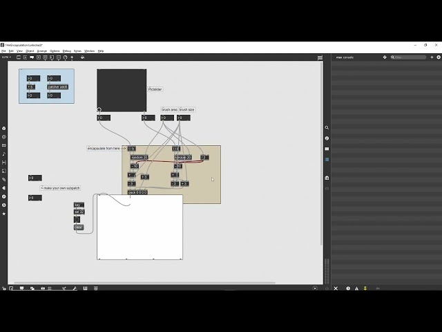Max Tutorials  Max Basic Tutorial 14 Encapsulation  Your First Steps into the World of Max MSP!