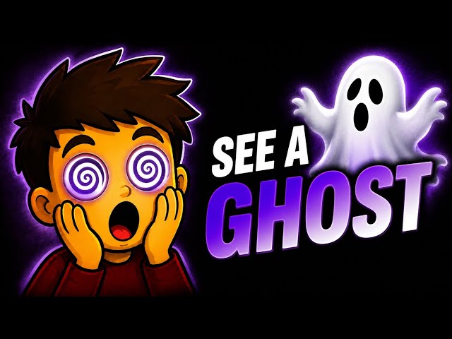 This illusion wil make you see a GHOST 👻
