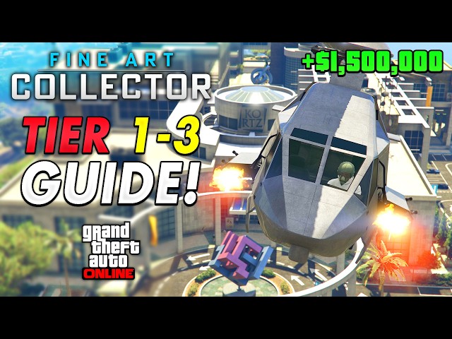 How To Complete ALL Fine Art Collector Program REWARDS in GTA Online! (Easy Guide)