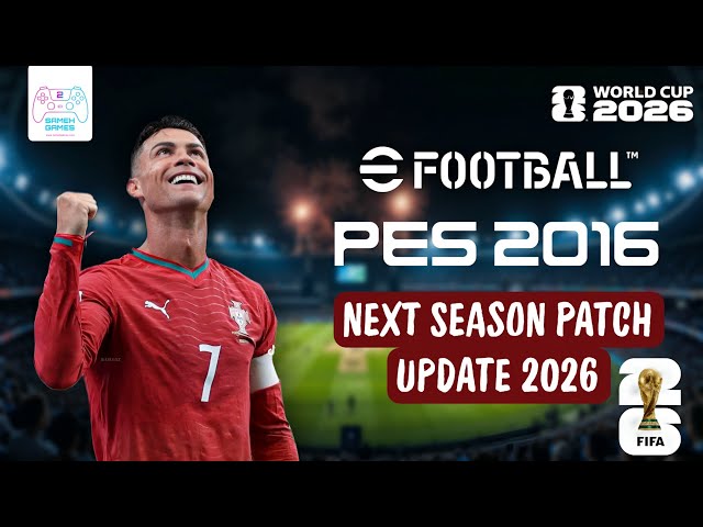 PES 2016 Has Transformed into World Cup 2026! 🔥 (Full Patch)