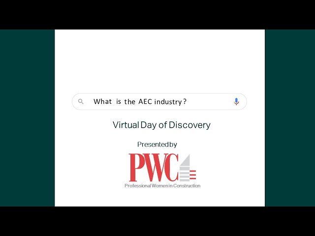 Day of Discovery: What is the AEC Industry?