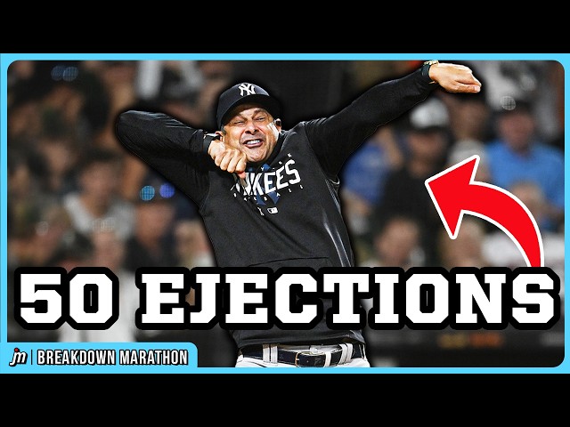 Every Aaron Boone ejection, a breakdown marathon