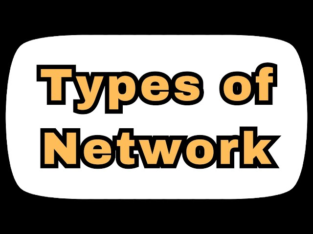 Network Types LAN, WLAN, WAN - Networking Tutorial 4