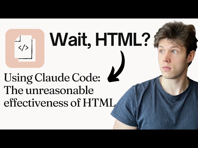 What If AI Answered in HTML Instead of Markdown?