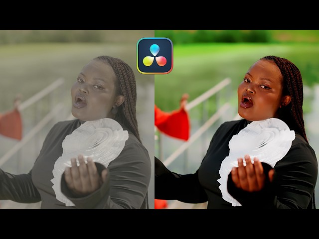 Easy Color Grading in DaVinci Resolve (FREE) | Beginner Tutorial