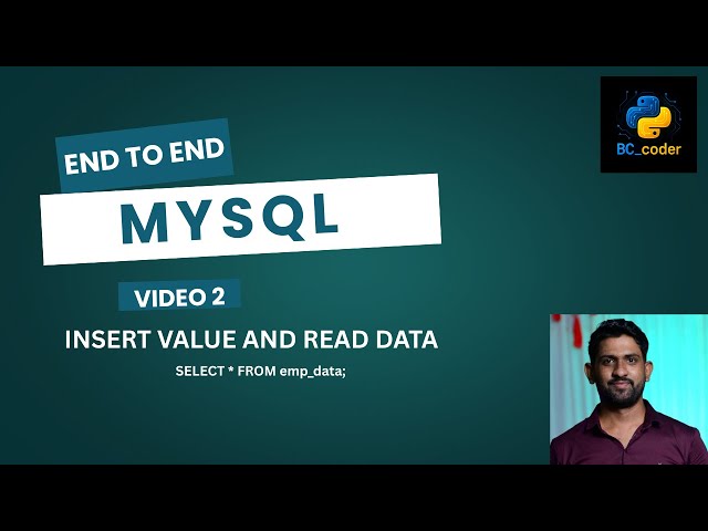 V2 How to Insert and Read Data from Database | Step by Step for Beginners #bc_coder