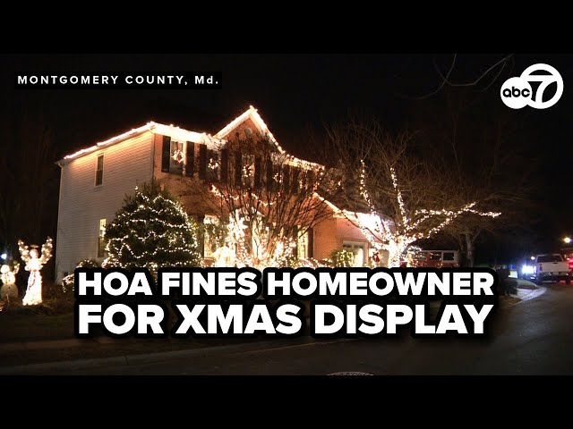 7News breaks down rules for Germantown HOA fining family hundreds for Christmas lights
