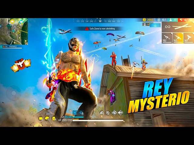 REY MYSTERIO 619 BUNDLE🔥SOLO VS SQUAD OP 🤯M82B + AWM 17 KILLS TOTAL - GARENA FREE FIRE | PK GAMERS