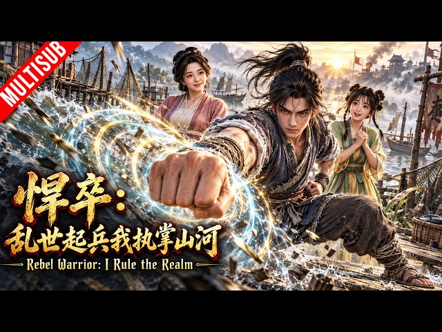 新番上映⚡《悍卒：亂世起兵我執掌山河》（1-80）💥穿越亂世成瘸腿漁夫，本想苟活度日，誰知越寵妻實力越強！一路招攬猛將、手握雄兵，皇帝容不下我？那便反了！#动漫 #玄幻