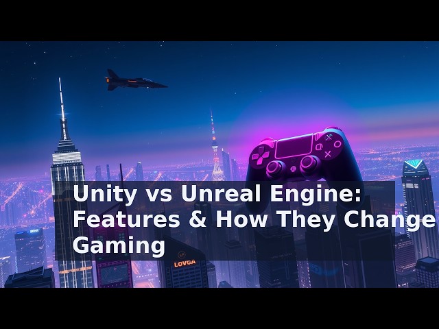 Unity vs Unreal Engine: Features & How They Change Gaming