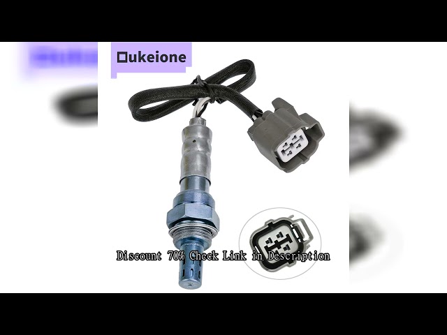 For 2003 2004 2005 2006 Honda CR-V Civic 4 Wires Oxygen Sensor Lambda Downstream Rear Heated Three-w