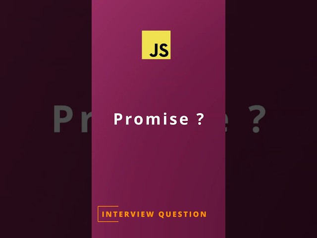 Promise | JavaScript Interview Question | Code Malayalam