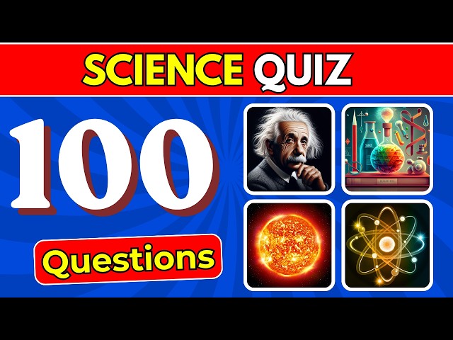 General Knowledge Quiz | How Good Is Your Science Knowledge? 100 Questions Challenge #sciencetrivia