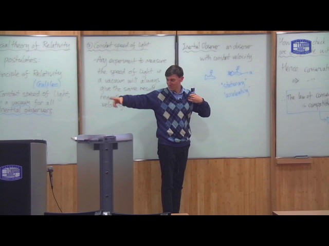Modern Physics 4-2: Postulates of Special Relativity - The Constant Speed of Light
