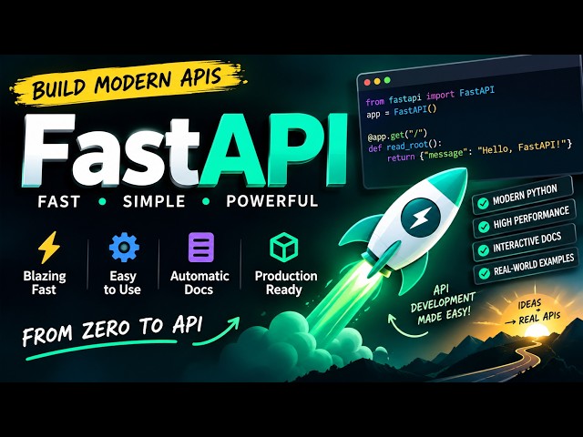 FastAPI Explained 🤯 Why Python Developers Are Using It for Modern APIs