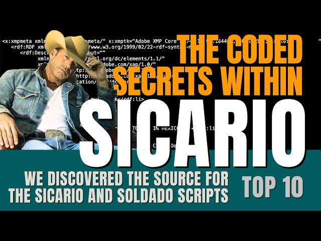 SICARIO: Where Did Taylor Sheridan Get His Inspiration?