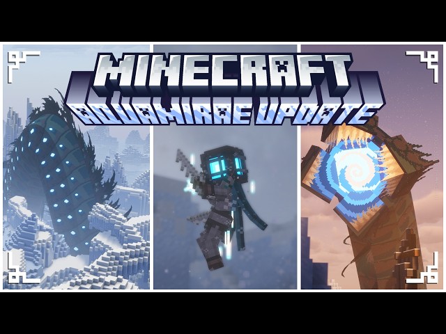 The New Aquamirae Update is HUGE (Minecraft's Best Ocean Horror Mod)