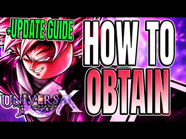 How To OBTAIN & EVOLVE Every NEW DBZ Unit & Quick Update GUIDE In Universal Tower Defense X!