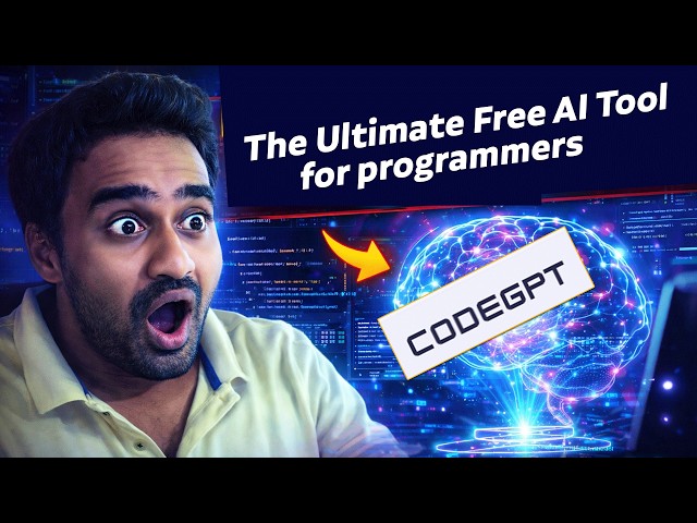 The Ultimate Free AI Tool for programmers CodeGPT AI
