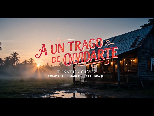 Jhonathan Chávez - A Un Trago De Olvidarte (Video Oficial)