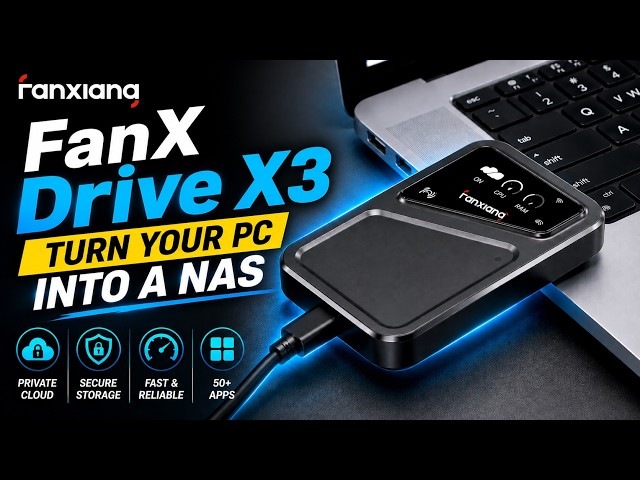 Turn Your Old PC into a Powerful NAS in minutes - FanX Drive X3