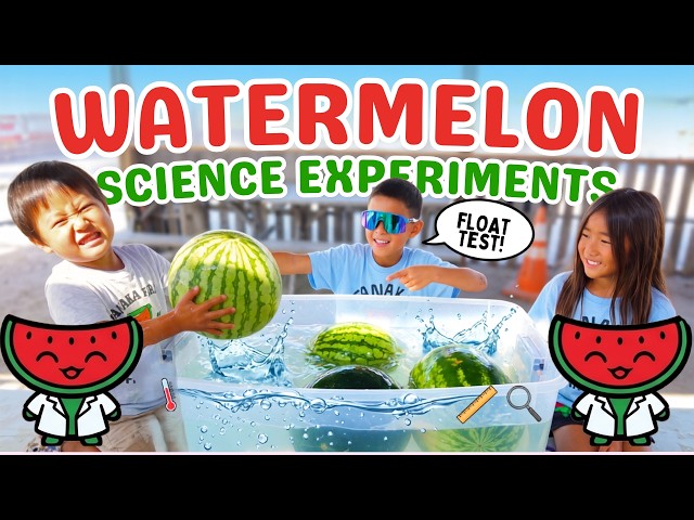 Watermelon Science Experiments!